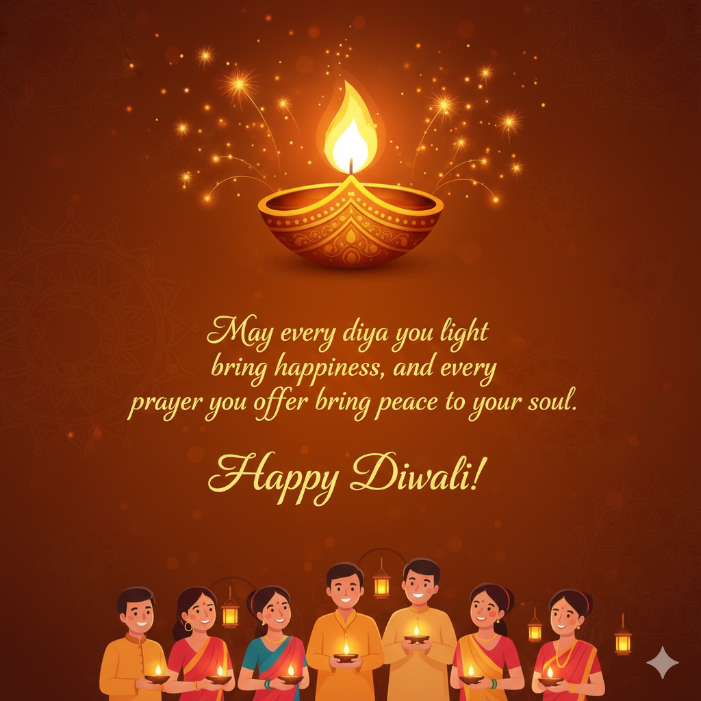 Diwali candles