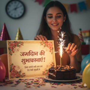 Happy birthday wishes in Hindi